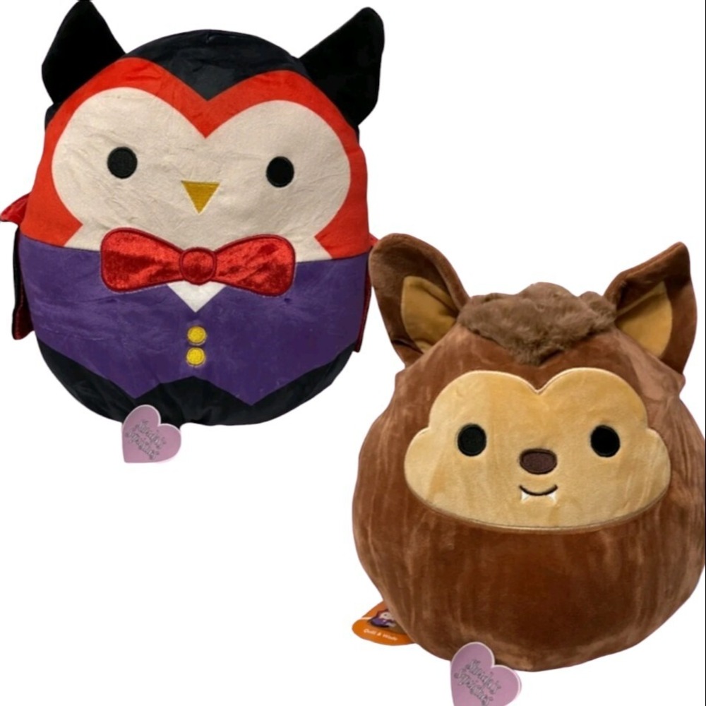 Wade and Quill 12" 2022 Halloween Flip-a-Mallow Squishmallow NWT HTF RARE